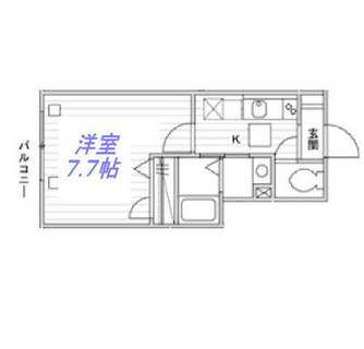 東京都北区岩淵町 賃貸マンション 1K