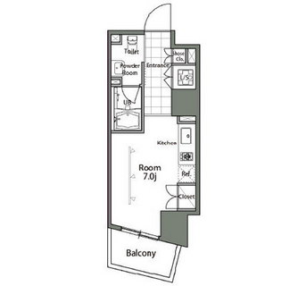 東京都板橋区大山東町 賃貸マンション 1R