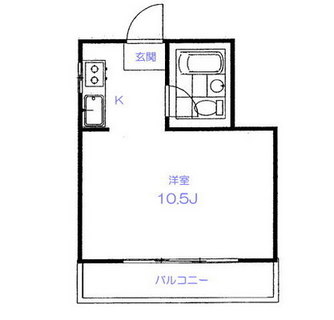 東京都板橋区板橋３丁目 賃貸マンション 1R