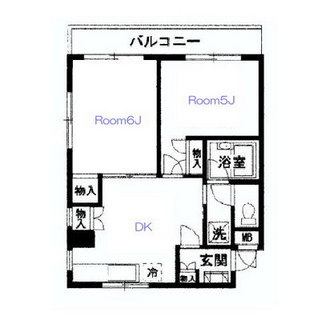 東京都北区王子５丁目 賃貸マンション 2DK