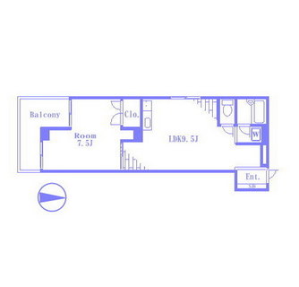 東京都北区滝野川７丁目 賃貸マンション 1LDK