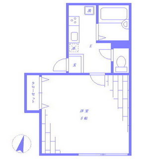 東京都北区東十条１丁目 賃貸マンション 1K