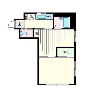 東京都北区中十条１丁目 賃貸マンション 2K