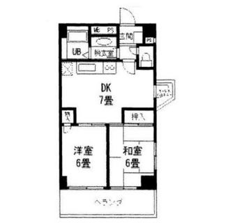 東京都板橋区板橋３丁目 賃貸マンション 2DK