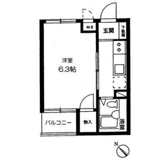 東京都板橋区板橋４丁目 賃貸マンション 1K