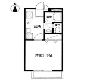 東京都北区十条仲原１丁目 賃貸マンション 1DK