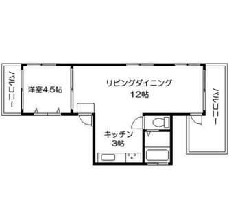 東京都北区中十条２丁目 賃貸マンション 1LDK