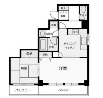 東京都板橋区稲荷台 賃貸マンション 2DK