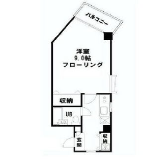 東京都北区中十条２丁目 賃貸マンション 1K