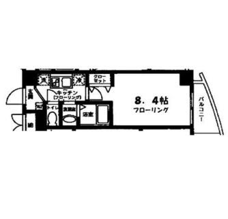 東京都北区中十条１丁目 賃貸マンション 1K