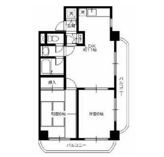 東京都板橋区大和町 賃貸マンション 2LDK