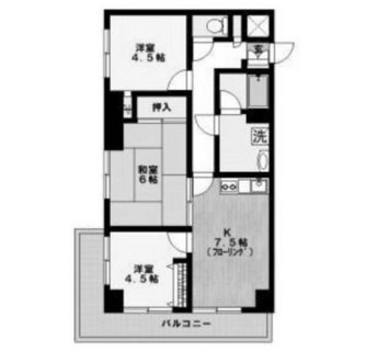 東京都板橋区大和町 賃貸マンション 3DK