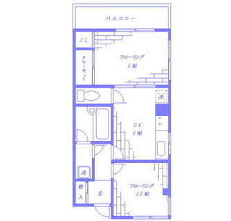 東京都板橋区板橋３丁目 賃貸マンション 2DK