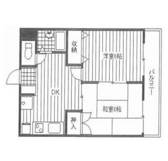 東京都板橋区大和町 賃貸マンション 2DK