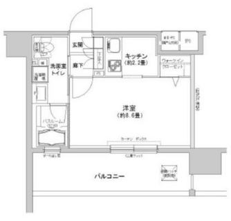 東京都板橋区大和町 賃貸マンション 1K