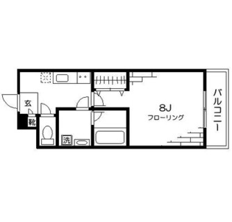 東京都北区中十条１丁目 賃貸マンション 1K