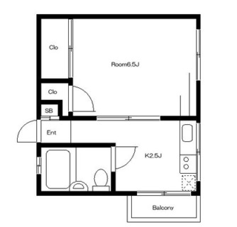 東京都北区上十条４丁目 賃貸マンション 1K