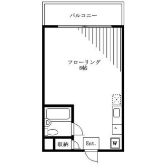 東京都板橋区板橋４丁目 賃貸マンション 1R