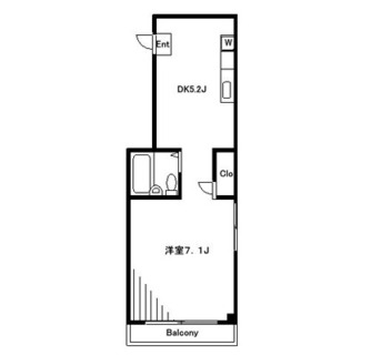 東京都北区上十条４丁目 賃貸マンション 1DK