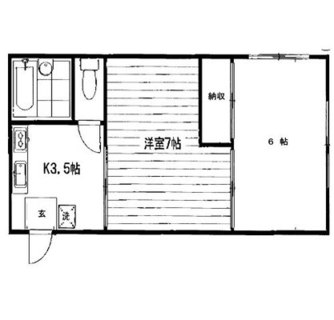 東京都板橋区本町 賃貸マンション 2K