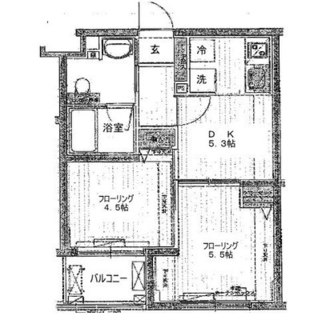 東京都板橋区本町 賃貸マンション 2DK