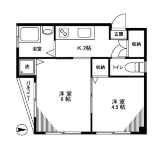 東京都北区赤羽西４丁目 賃貸マンション 2K