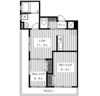 東京都北区西が丘１丁目 賃貸マンション 2LDK