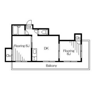 東京都北区赤羽西４丁目 賃貸マンション 2DK