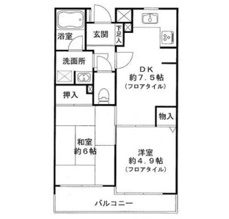 東京都板橋区本町 賃貸マンション 2DK