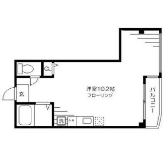 東京都板橋区氷川町 賃貸マンション 1R