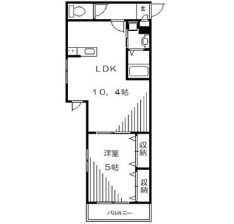 東京都北区神谷２丁目 賃貸マンション 1LDK