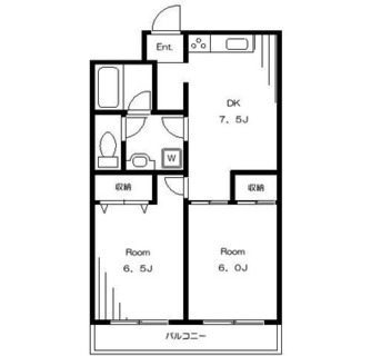 東京都北区上十条３丁目 賃貸マンション 2DK