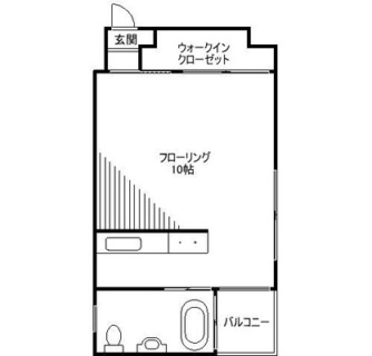 東京都板橋区板橋３丁目 賃貸マンション 1R