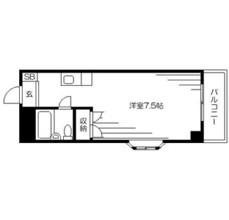 東京都板橋区板橋４丁目 賃貸マンション 1R