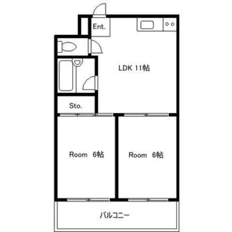 東京都北区神谷２丁目 賃貸マンション 2LDK