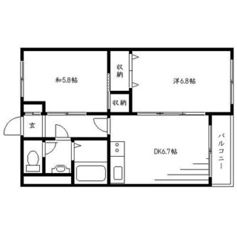 東京都板橋区板橋４丁目 賃貸マンション 2DK