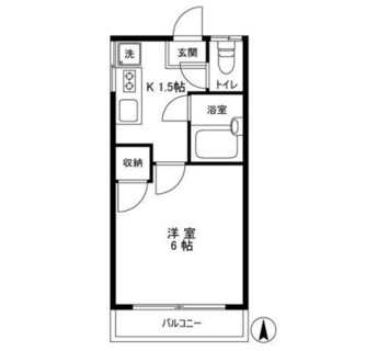 東京都北区神谷２丁目 賃貸マンション 1K