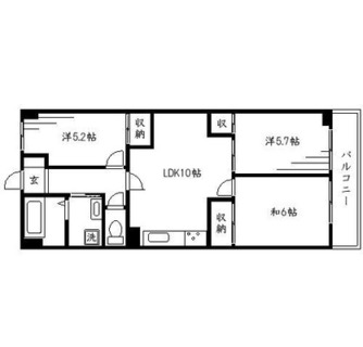 東京都北区中十条４丁目 賃貸マンション 3LDK