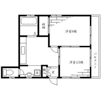 東京都北区赤羽西３丁目 賃貸アパート 2DK