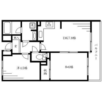 東京都板橋区本町 賃貸マンション 2DK