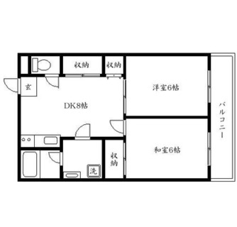 東京都北区神谷２丁目 賃貸マンション 2DK