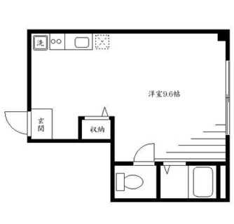 東京都板橋区氷川町 賃貸マンション 1R