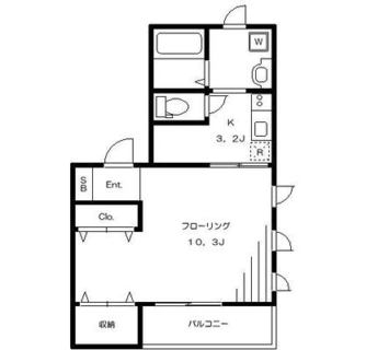 東京都板橋区大原町 賃貸マンション 1K