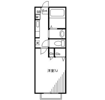 東京都北区上十条５丁目 賃貸アパート 1K