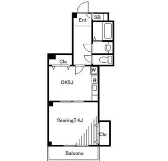 東京都板橋区双葉町 賃貸マンション 1DK