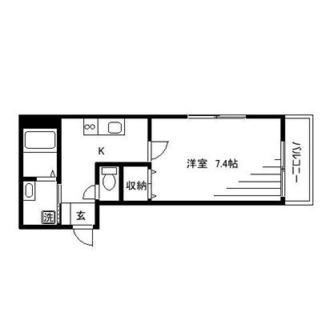 東京都北区中十条３丁目 賃貸マンション 1K