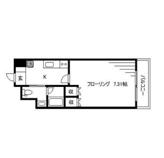 東京都板橋区本町 賃貸マンション 1K