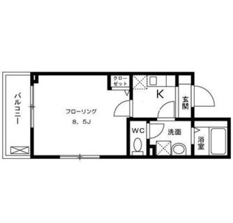 東京都北区西が丘２丁目 賃貸マンション 1K