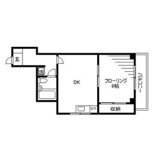 東京都板橋区中板橋 賃貸マンション 1DK