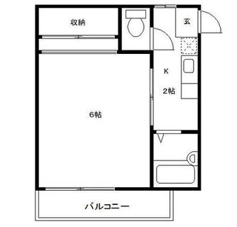 東京都北区中十条２丁目 賃貸アパート 1K